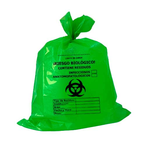 Bolsa Basura 50x60 Verde C.2 Con Screen Paq.x 50u.