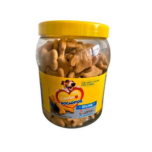 Bombonera Bocaditos Original CanAmor 600 Gr