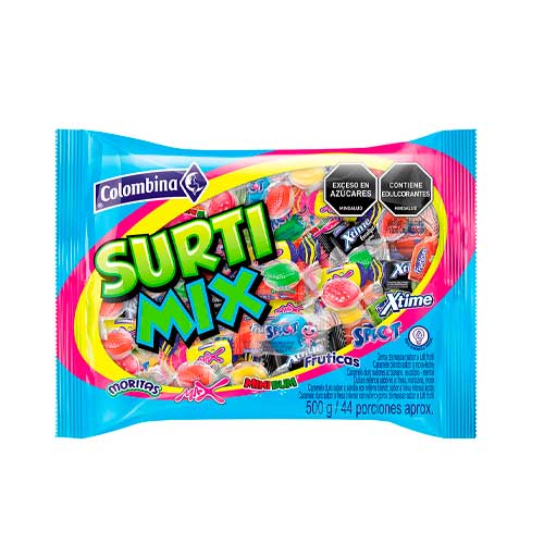 Dulces Surti Mix De 500 Gr. Colombina