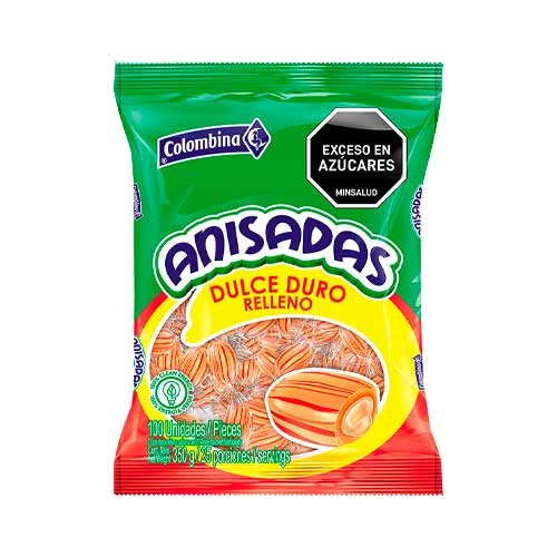 Caramelo Duro Colombina Anisado X100 Unds