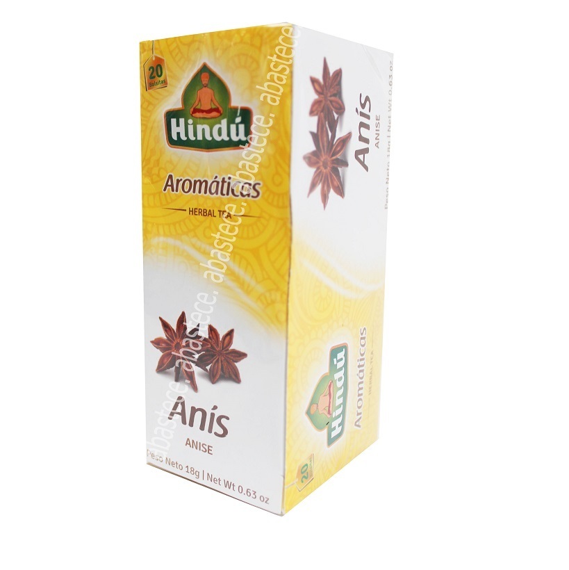 Aromatica Hindu Anis Caja por 20 Sobres 