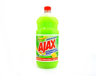 Limpiador Multiusos Ajax Bicarbonato Naranja Limon 1 Litro