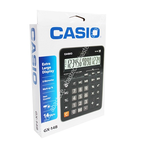 calculadora 14 digitos casio gx-14  escritorio