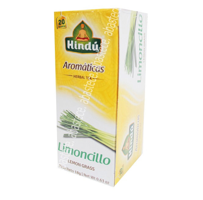 Aromatica Hindu Limoncillo Caja por 20 Sobres 
