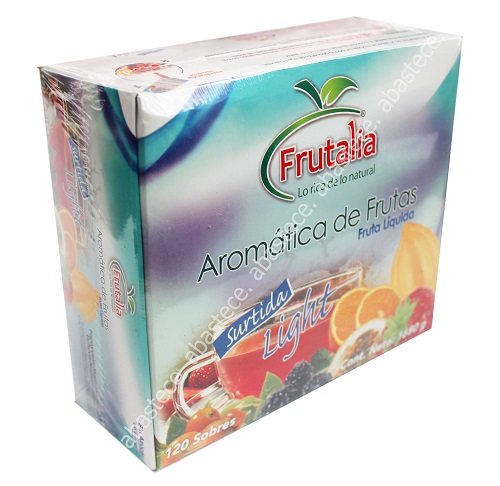 aromatica de fruta liquida frutalia surtida light x 120