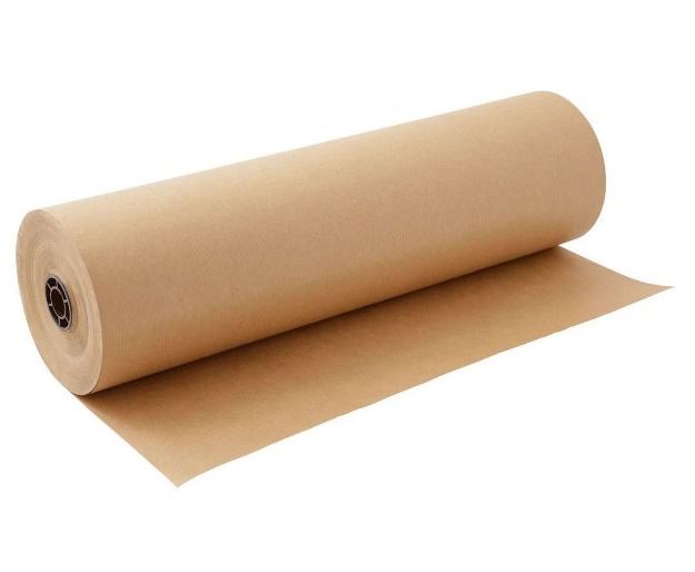 rollo papel kraft 24pulgadas 60cms  x 90 gramos