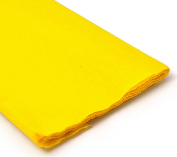 papel crepe amarillo paquete x 10