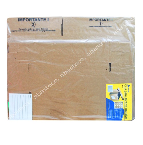 Caja Para Archivo No 24 Norma Azul 41.5 x 32 x 27 por Unidad 500930