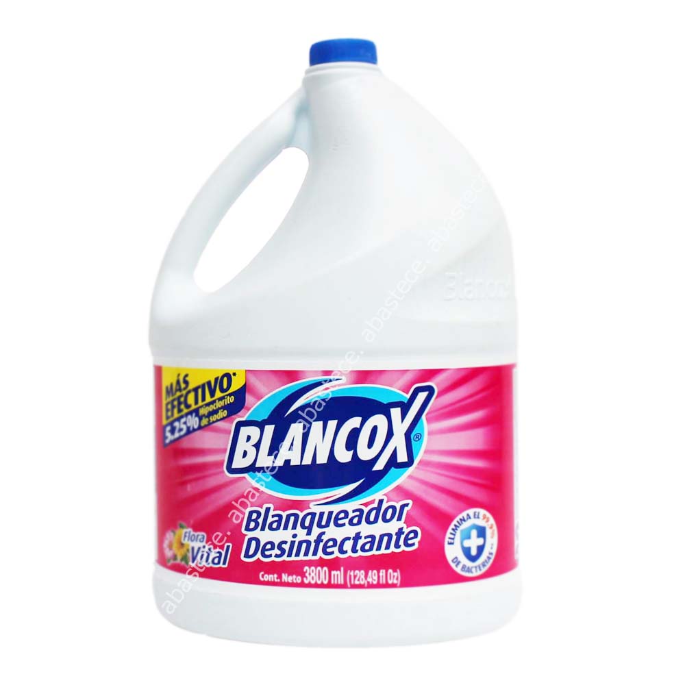 Blanqueador Desinfectante Blancox Floral 3800 ml