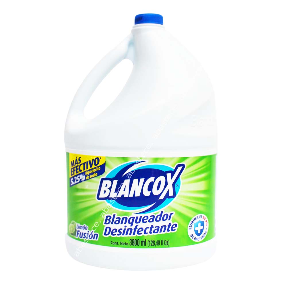 Blanqueador Desinfectante Blancox Limon Fusion 3800 ml