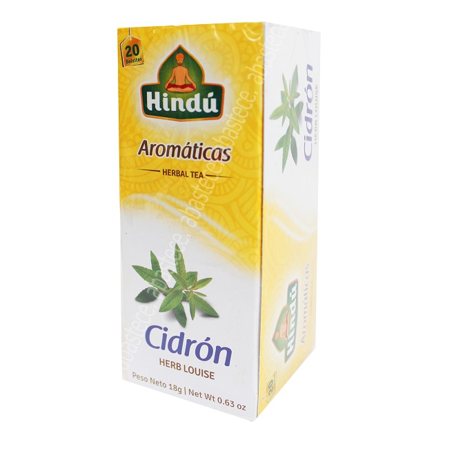Aromatica Hindu Cidron Caja por 20 Sobres 