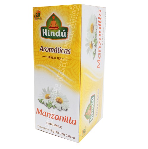 Aromatica Hindu Manzanilla Caja por 20 Sobres 