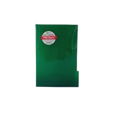 folder plastico oficio con gancho verde 