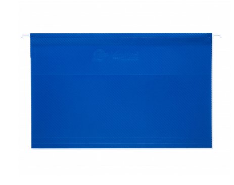 folder colgante oficio plastico azul